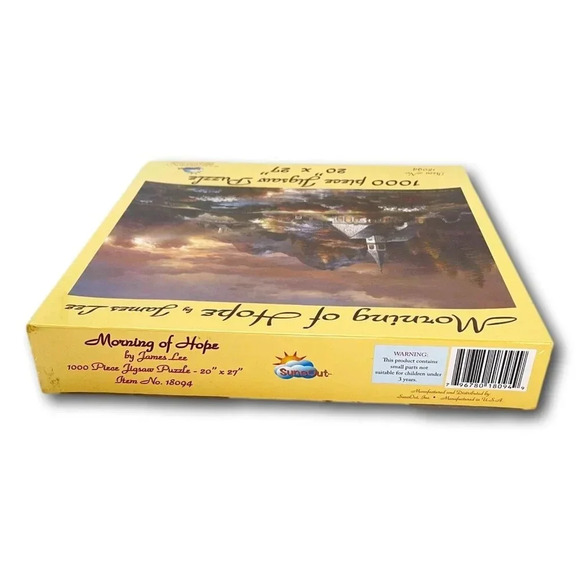 Sunsout Jigsaw Puzzle 1000 pieces Church Morning of Hope 27  x 20 New Jig Saw - Picture 3 of 4